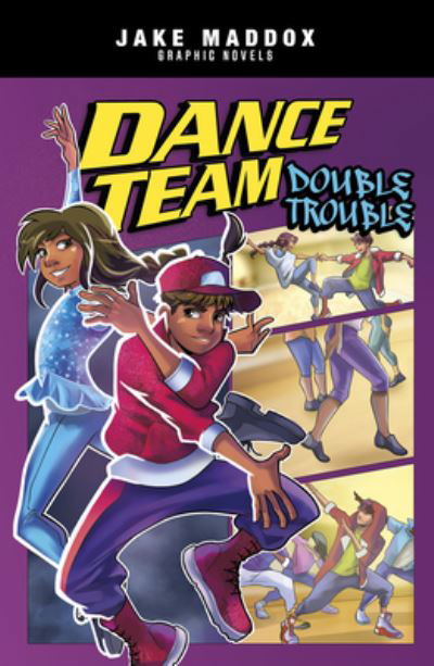 Cover for Jake Maddox · Jake Maddox Graphic Novels: Dance Team Double Trouble (Taschenbuch) (2020)