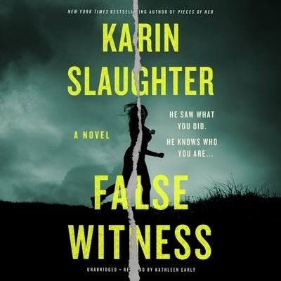 Cover for Karin Slaughter · False Witness Lib/E (CD) (2021)