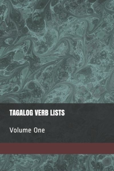 Cover for Shubana Baarsch · Tagalog Verb Lists - Vol. 1 (Paperback Book) (2016)