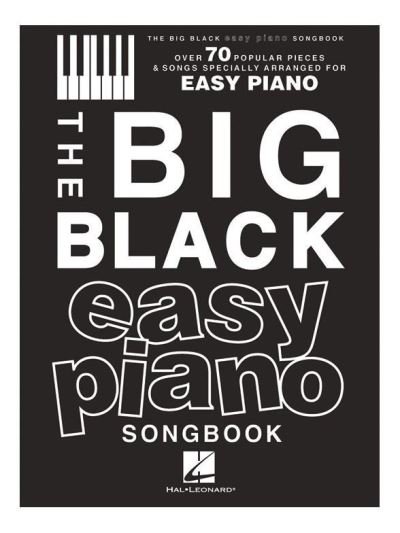 Cover for The Big Black Easy Piano Songbook (Bok) (2018)