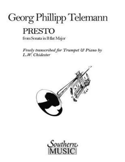 Cover for Georg Philipp Telemann · Presto (Bog) (1960)