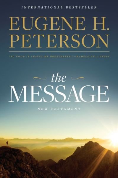 Cover for Eugene H. Peterson · Message New Testament Reader's Edition (Softcover)the Message New Testament Reader's Edition (Softcover) (Bog) (2022)