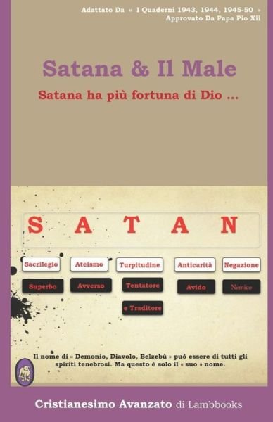 Cover for Lamb Books · Satana &amp; Il Male (Paperback Book) (2019)