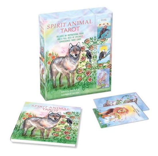Spirit Animal Tarot: Includes an Inspirational Book and a Full Deck of Specially Commissioned Tarot Cards - Dawn Brunke - Books - Ryland, Peters & Small Ltd - 9781782498230 - February 11, 2020