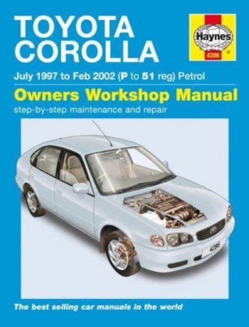 Cover for Haynes Publishing · Toyota Corolla Petrol (97-feb 02) (Paperback Book) (2023)