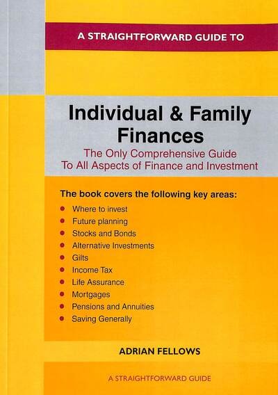 Cover for Adrian Fellows · A Straightforward Guide to Individual and Family Finances: revised edition 2022 (Taschenbuch) (2022)