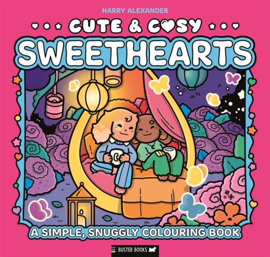 Cover for Harry Alexander · Cute &amp; Cosy: Sweethearts: A Simple, Snuggly Colouring Book - Cute &amp; Cosy (Paperback Book) (2026)
