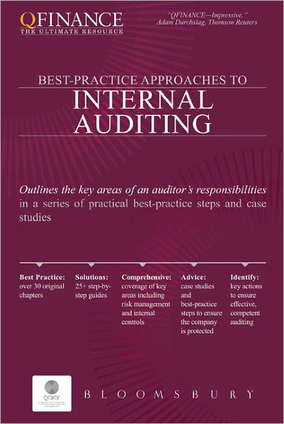 Cover for Bloomsbury · Best-Practice Approaches to Internal Auditing (Hardcover Book) (2011)