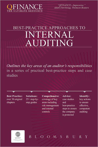 Cover for Bloomsbury · Best-Practice Approaches to Internal Auditing (Inbunden Bok) (2011)