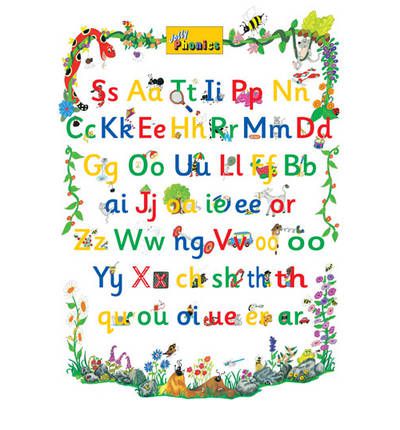 Cover for Sue Lloyd · Jolly Phonics Letter Sound Poster: in Precursive Letters (Poster) [British English edition] (1996)