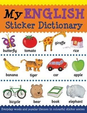 Cover for Catherine Bruzzone · My English Sticker Dictionary - My Sticker Dictionary (Paperback Book) (2014)