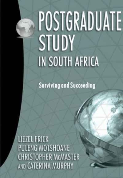 Cover for Liezel Frick · Postgraduate study in South Africa (Paperback Book) (2016)