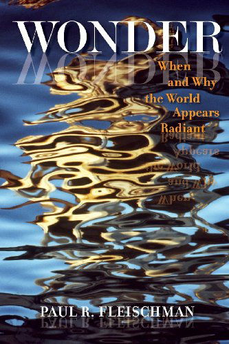 Cover for R Fleischman Paul · Wonder: When and Why the World Appears Radiant (Paperback Book) (2013)