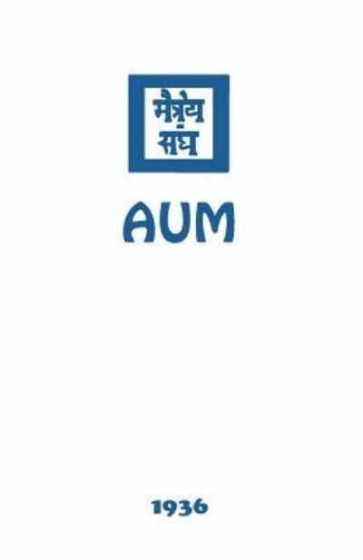 Cover for Agni Yoga Society · Aum (Pocketbok) (2017)