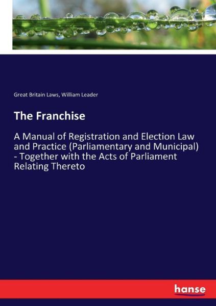 Cover for Laws · The Franchise (Book) (2017)