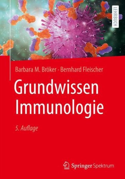 Cover for Barbara M. Broeker · Grundwissen Immunologie (Taschenbuch) (2024)