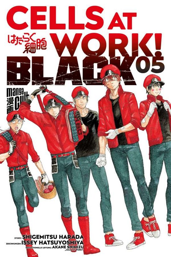 Cover for Harada · Cells at Work! BLACK 5 (Bok)