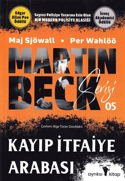 Cover for Per Wahlöö · Roman om ett brott: Brandbilen som försvann (Turkiska) (Book) (2020)