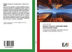 Golden Power e controllo degli i - Nevola - Books -  - 9786200838230 - 