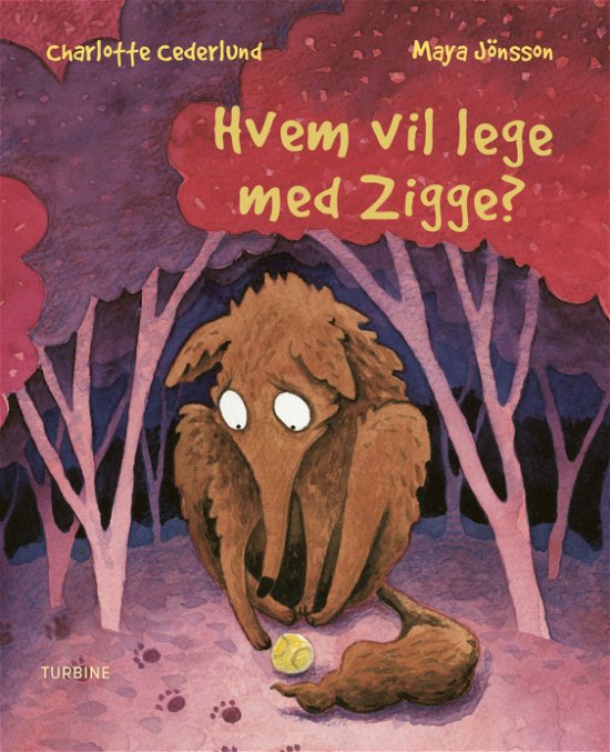 Cover for Charlotte Cederlund · Hvem vil lege med Zigge? (Innbunden bok) [1. utgave] (2019)