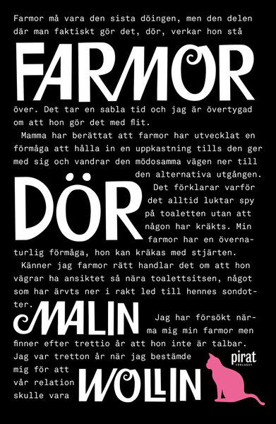 Cover for Malin Wollin · Farmor dör (Bound Book) (2017)