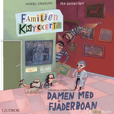 Cover for Anders Sparring · Familjen Knyckertz och damen med fjäderboan (Audiobook (CD)) (2022)