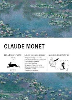 Cover for Pepin Van Roojen · Claude Monet: Gift &amp; Creative Paper Book Vol 101 (Paperback Bog) (2020)