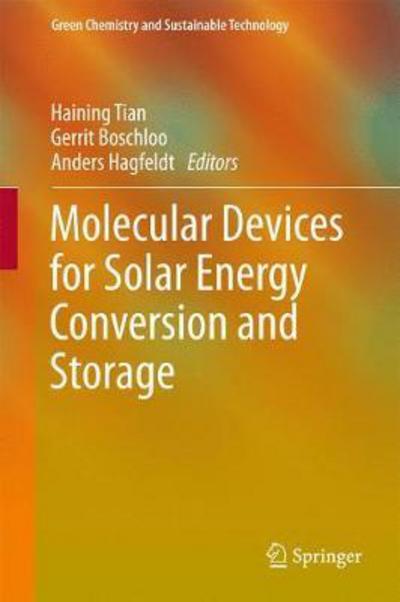 Cover for Molecular Devices for Solar Energy Conversion and Storage (Bok) [1st ed. 2018 edition] (2017)