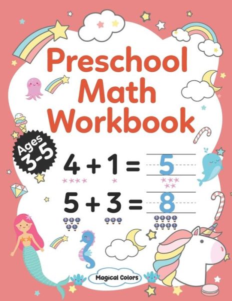 Cover for Magical Colors · Preschool Math Workbook (Paperback Book) (2020)