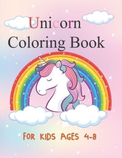Cover for Tech Nur Press · Unicorn Coloring Book (Taschenbuch) (2020)
