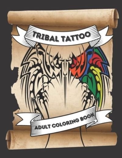 Cover for Nita Salvatierra · Tribal Tattoo Adult Coloring Book (Pocketbok) (2021)
