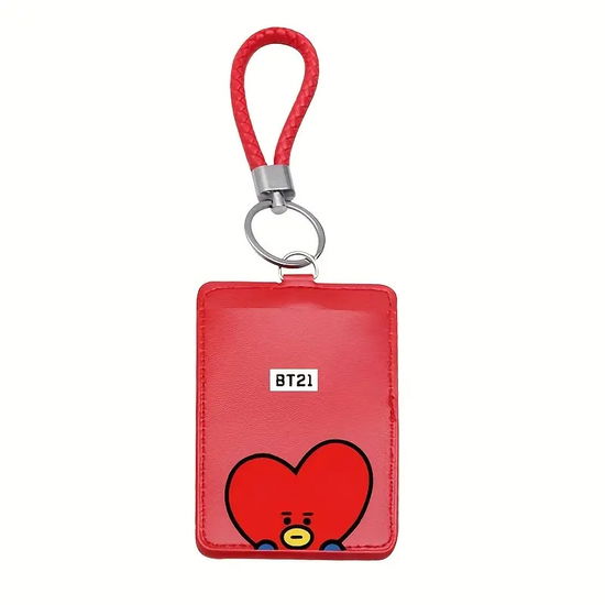 Cover for BT21 · PHOTOCARD KEYRING HOLDER (Cartão fotográfico) [Tata edition] (2024)