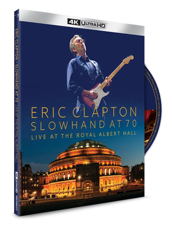 Cover for Eric Clapton · Slowhand at 70: Live at the Royal Albert Hall (4K UHD Blu-ray) (2024)