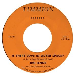 Cover for Jimi Tenor &amp; Cold Diamond &amp; Mink · Is There Love At Outer Space (LP) [Limited edition] (2024)