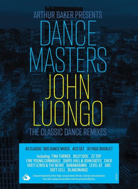 Cover for Arthur Baker Presents John  Various · Arthur Baker Presents Dance Masters - John Luongo (CD) (2023)