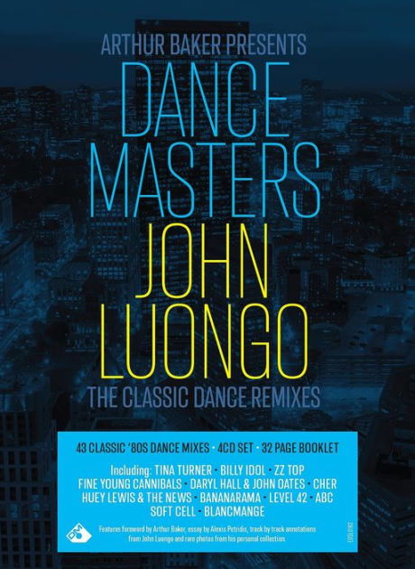 Cover for Various Artists · Arthur Baker Presents Dance Masters - John Luongo (CD) (2023)