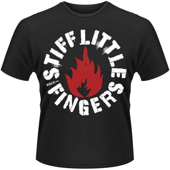 Cover for Stiff Little Fingers · Punk (Black) (T-shirt) [size XL] [Black edition] (2015)