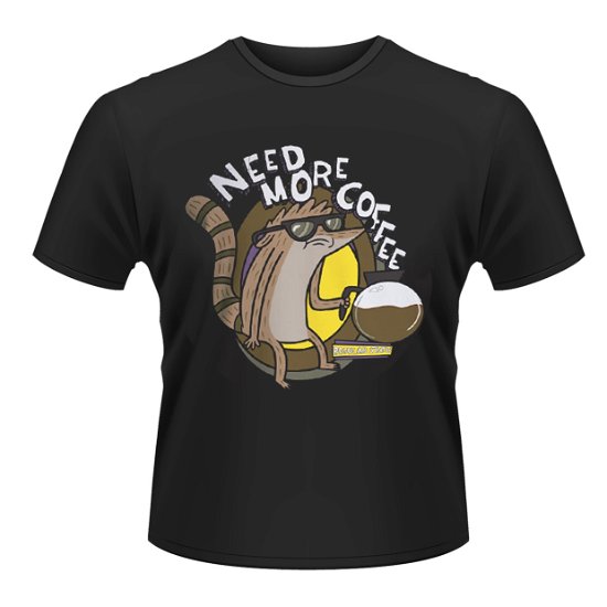 Cover for Regular Show · Need More Coffee (T-shirt) [size XXL] [Black edition] (2015)