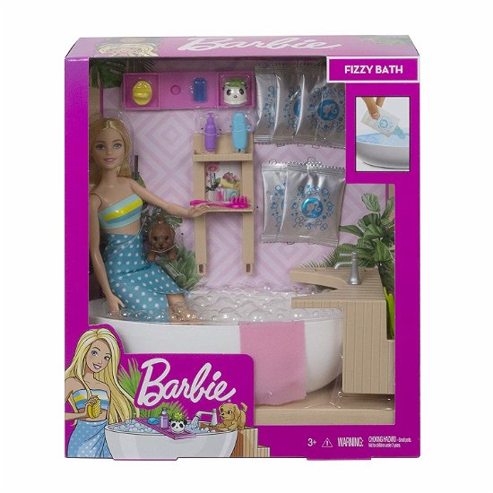 Cover for Mattel · Mattel Barbie: Wellness - Fizzy Bath Doll &amp; Playset (gjn32) (MERCH) (2019)