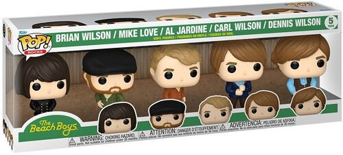 Cover for Pop Rocks the Beach Boys · Funko Pop Rocks the Beach Boys Pet Sounds 5 Pack (Funko POP!) (2025)