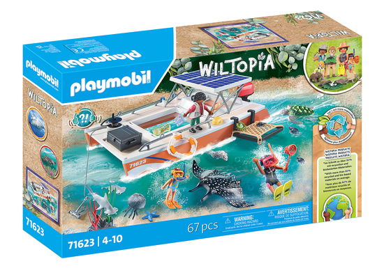 Cover for Playmobil · Coral Reef Examination (71623) (Toys)