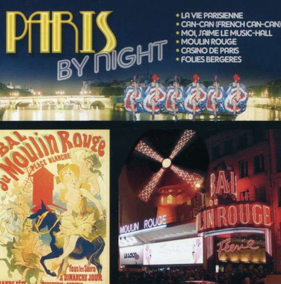 Cover for Baker,josephine / Trenet,charles/+ · Paris by Night (CD) (2023)