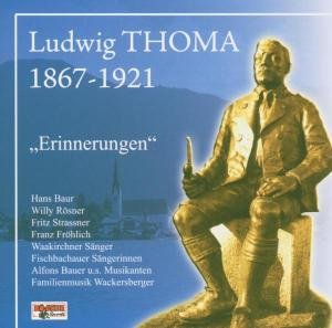 Cover for Ludwig Thoma · Erinnerungen (CD) (2005)