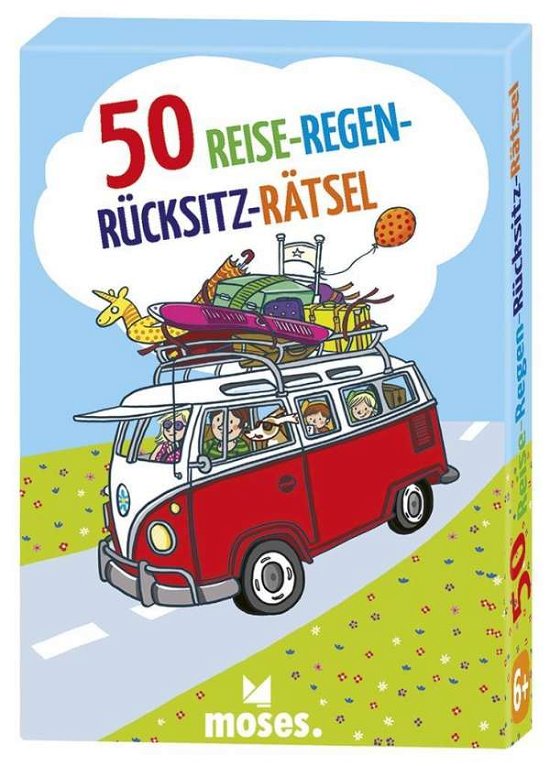 Cover for 50 Reise-Regen-Rücksitz-Rätsel (Leksaker) (2018)