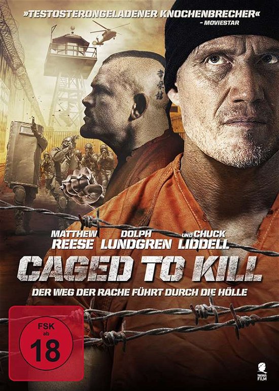 Cover for John Lyde · Caged To Kill - Uncut (DVD) (2016)
