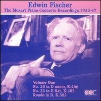Cover for Mozart / Fischer · Piano Concertos 1 (CD) (1998)