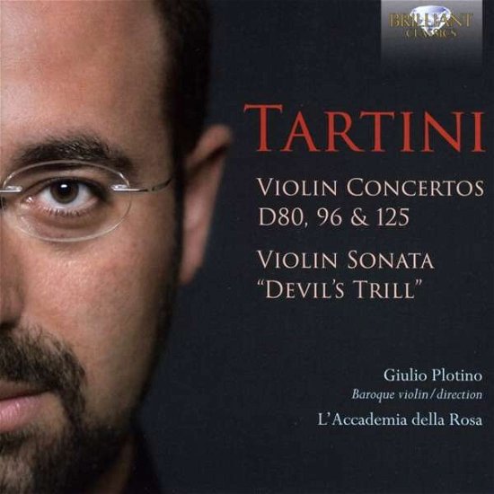 Cover for Plotino, Giulio / L'accademia Della Rosa · Tartini: Violin Concertos D80, 96 &amp; 125/violin Sonata (CD) (2021)