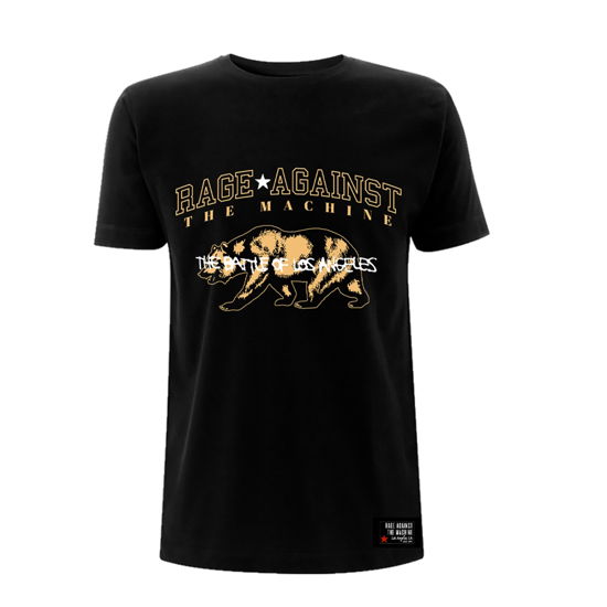 Cover for Rage Against the Machine · Cali Bear (T-shirt) [size S] [Black edition] (2020)