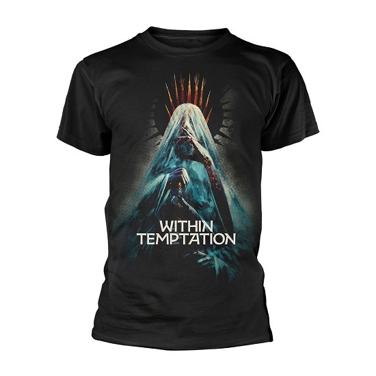 Within Temptation Unisex T-Shirt: Bleed Out Veil (Back Print) - Within Temptation - Koopwaar - PHD - 5056187767231 - 14 december 2023