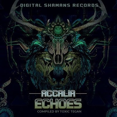 Cover for Accalia Echoes · Compiled By Toxic Tegan (CD) (2018)